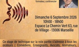 Stage sur la voix parlée 