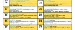 Programme d’activités octobre 2026 à l’Agora